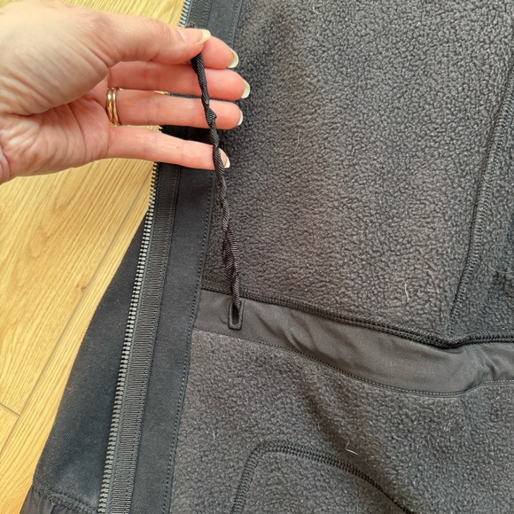 lululemon black zip up sweatshirt athletic jacket - Picture 7 of 13